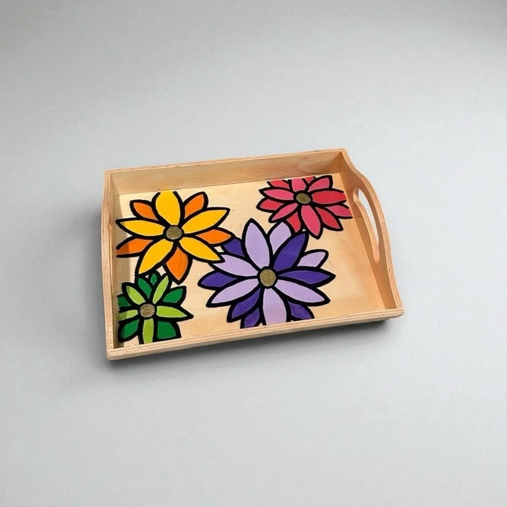 Handmade painted sealed
